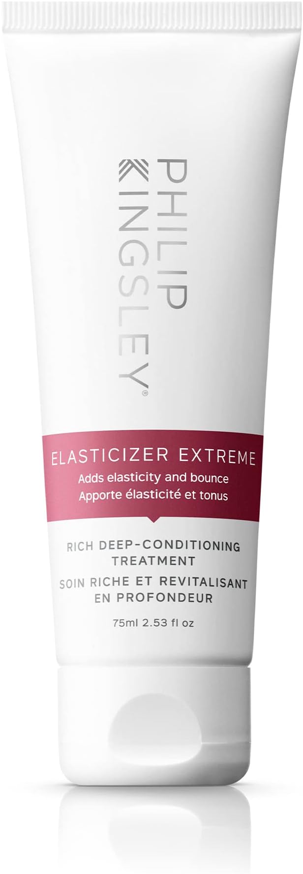 Philip Kingsley Elasticizer Extreme Deep Conditioning Hair Mask Repair Treatment Pre Shampoo Deep Conditioning Mask Reduces Breakage and Frizz or Dry Damaged and Curly Hair 75ml - Image 1