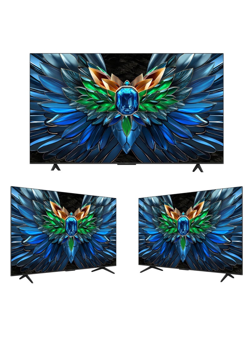 ROWA 75-Inch R85 4K Mini LED Smart TV (2025 Model) Google TV With 3GB+32GB Memory, 144Hz Refresh Rate, AiPQ Pro Processor, Dolby Vision IQ, Dolby Atmos, Onkyo Audio, Slim Uni-Body Design - 75 Inch Mini LED TV 75R85 Black - Image 3