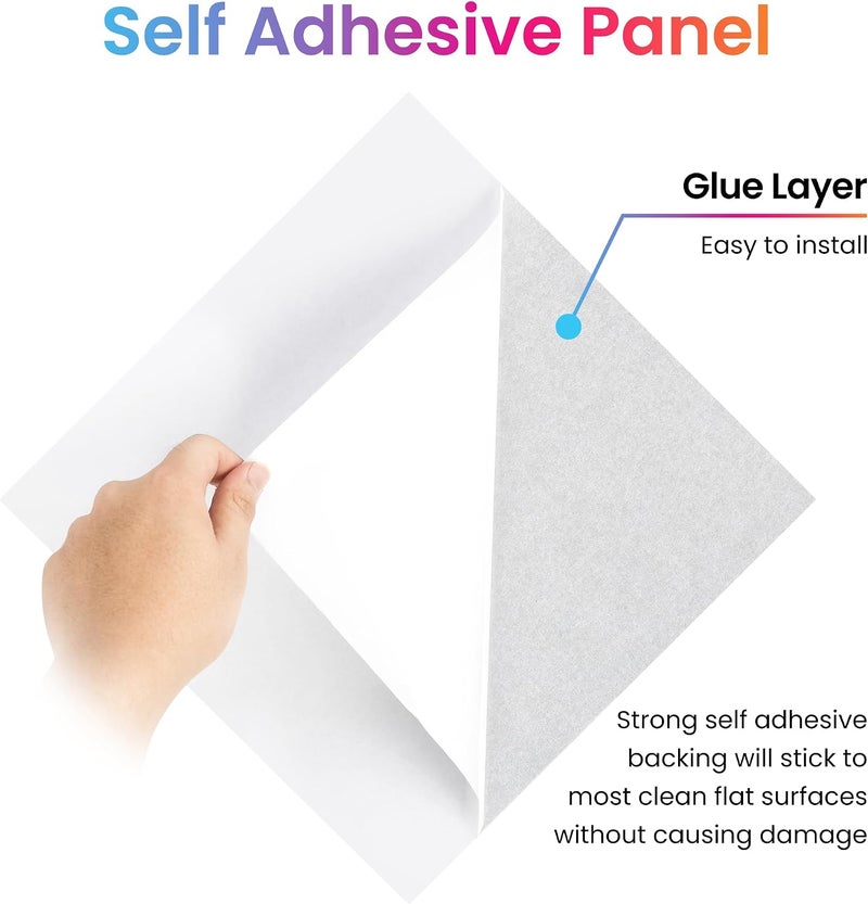 Fstop Labs 0.4" X 12" X 12" Acoustic Foam Panels, Sound Absorbing Panel, Beveled Edge Tiles Soundproof Foam Insulation, Soundproof Wall Panels - Image 2