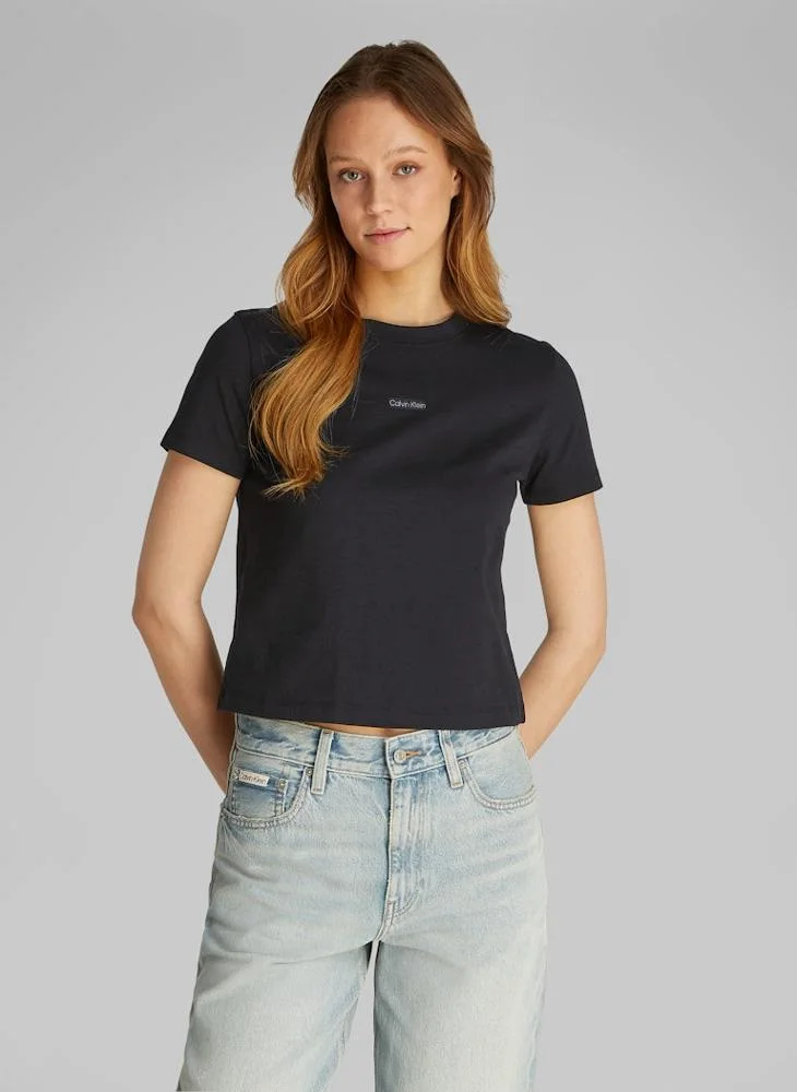 Calvin Klein Jeans Logo Crew Neck T-Shirt