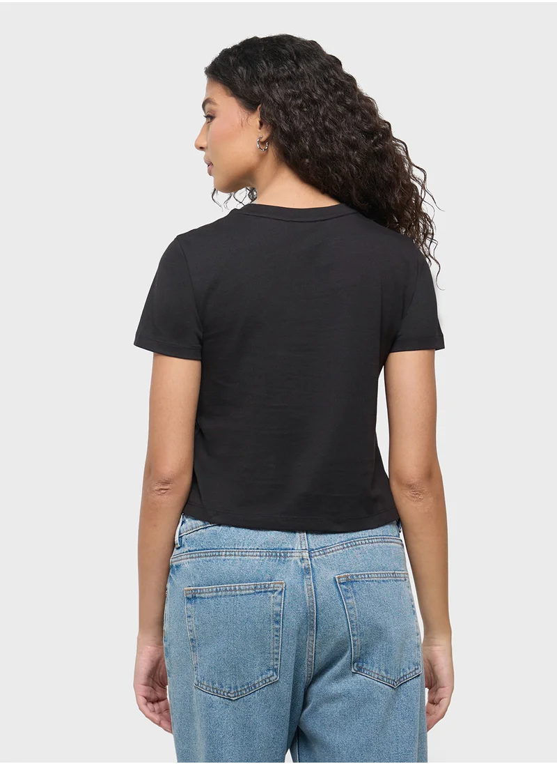 Calvin Klein Jeans Logo Crew Neck T-Shirt