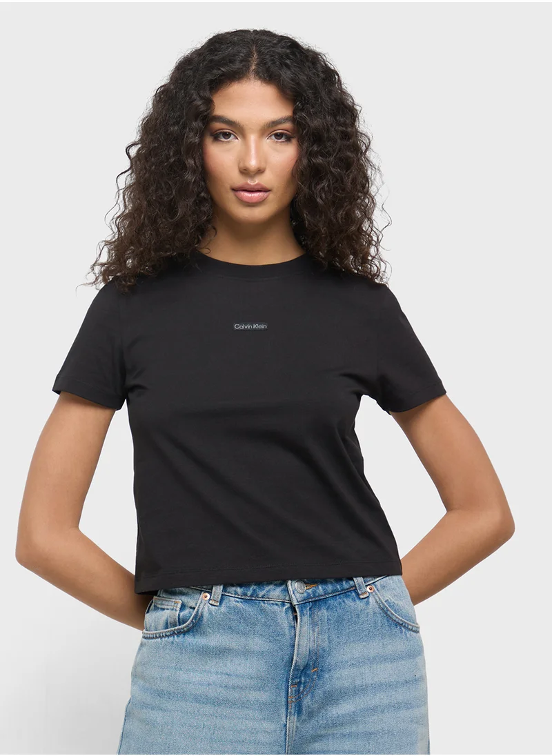Calvin Klein Jeans Logo Crew Neck T-Shirt