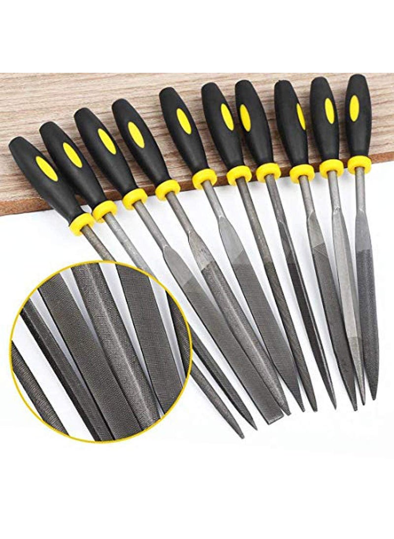 DIY Crafts DIY Crafts Pack Of 1 Pc Needle File Set eedle File Set Hand Metal Tools Swiss Pattern Carbon St Pack Of 1 Pc Needle File Set  - Image 1