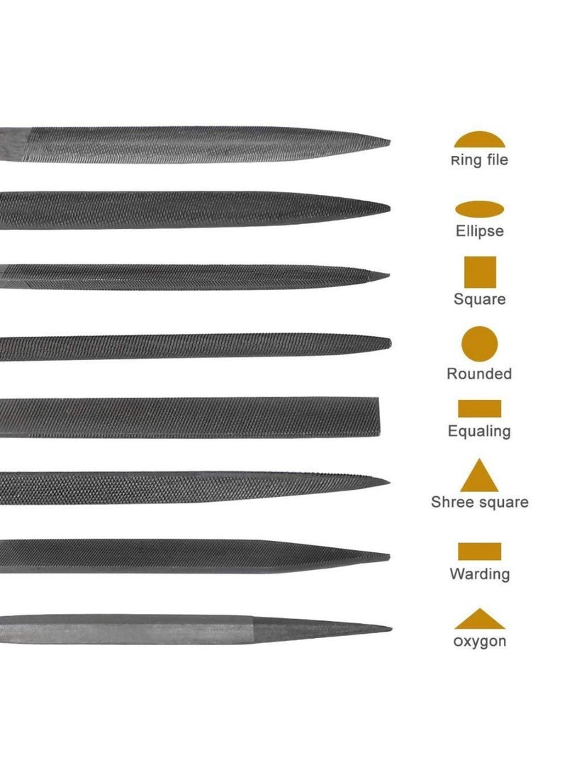 DIY Crafts DIY Crafts Pack Of 1 Pc Needle File Set eedle File Set Hand Metal Tools Swiss Pattern Carbon St Pack Of 1 Pc Needle File Set  - Image 4