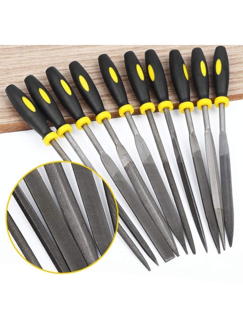DIY Crafts DIY Crafts Pack Of 1 Pc Needle File Set eedle File Set Hand Metal Tools Swiss Pattern Carbon St Pack Of 1 Pc Needle File Set  - Image 2