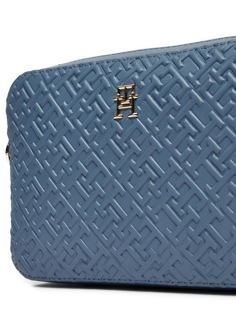 Tommy Hilfiger Plus - TH Monogram Embossed Camera Bag - Image 1
