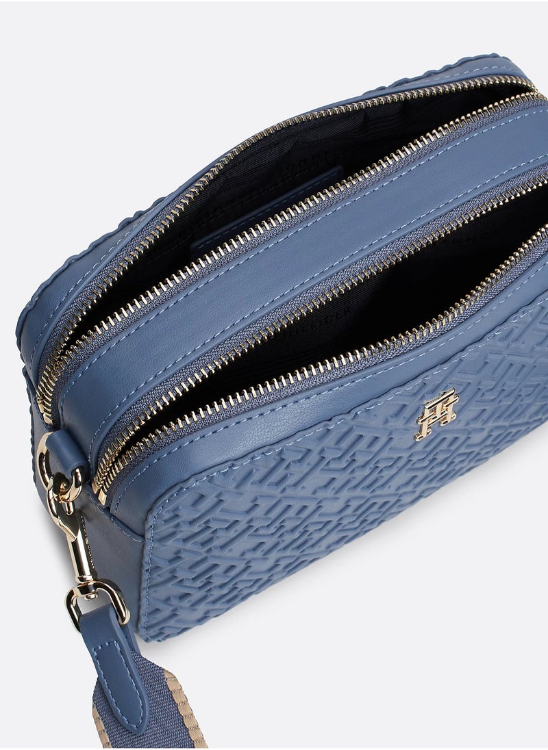Tommy Hilfiger Plus - TH Monogram Embossed Camera Bag - Image 1