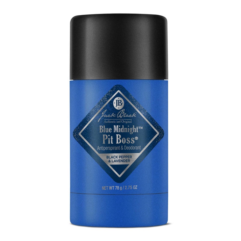 Jack Black Pit Boss Blue Midnight Antiperspirant & Deodorant Men - 2.75 oz - Black Pepper & Lavender - Mens Deodorant for Sensitive Skin - Image 1