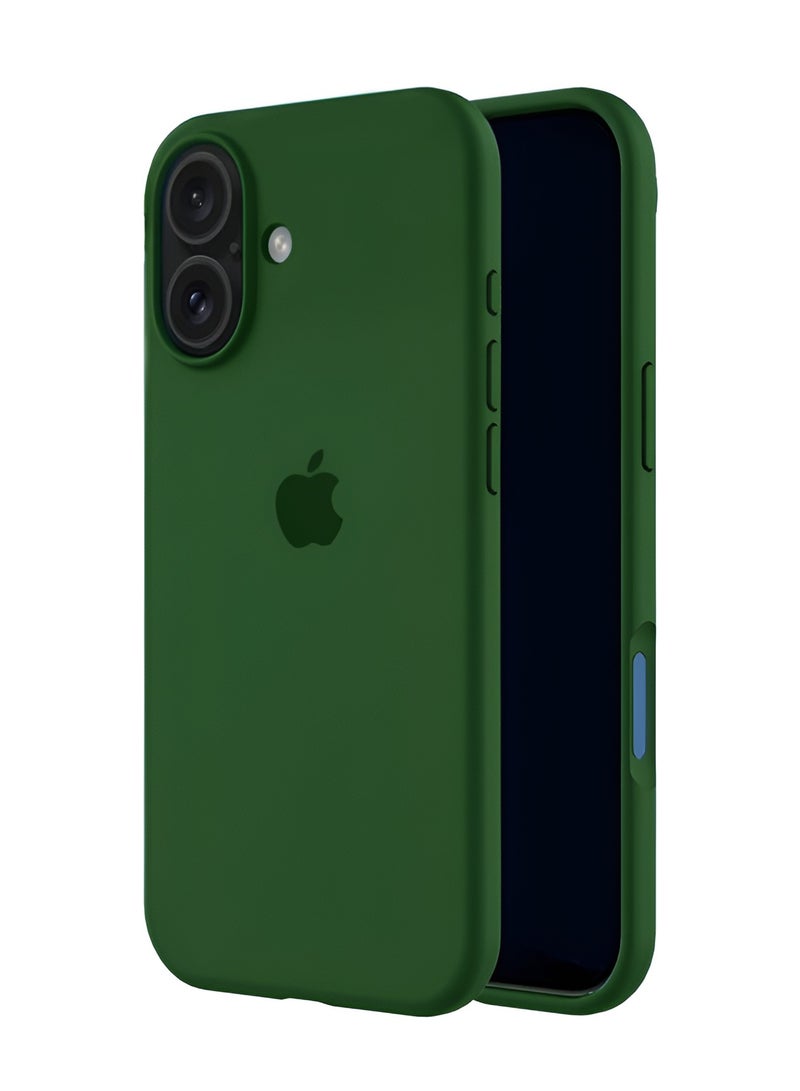 جراب iPhone 17 من السيليكون السائل الفاخر، غطاء هاتف ناعم مغطى بالكامل بثلاث طبقات لهاتف iPhone 17، بطانة من الألياف الدقيقة مضادة للخدش، جراب هاتف iPhone 17 مقاس 6.3 بوصة - Image 1