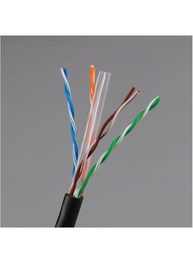Computer Jumper Gold-plated Crystal Head CAT6 Finished Network Cable CAT6E Connection Line Super Six Types Of Unshielded Cable-Line Length:2M  - Image 4