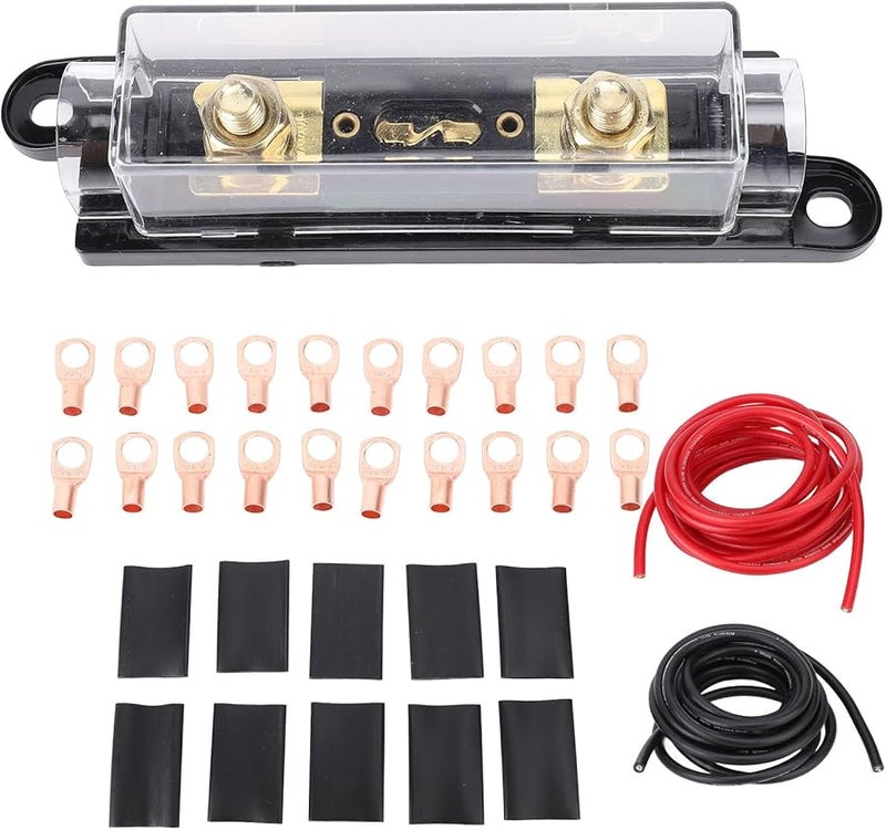 Aramox 4AWG 20 قدم سلك أرضي نحاسي مطلي بالألومنيوم لتشغيل سيارات الصوت ومحولات الطاقة للمركبات الترفيهية - Image 2