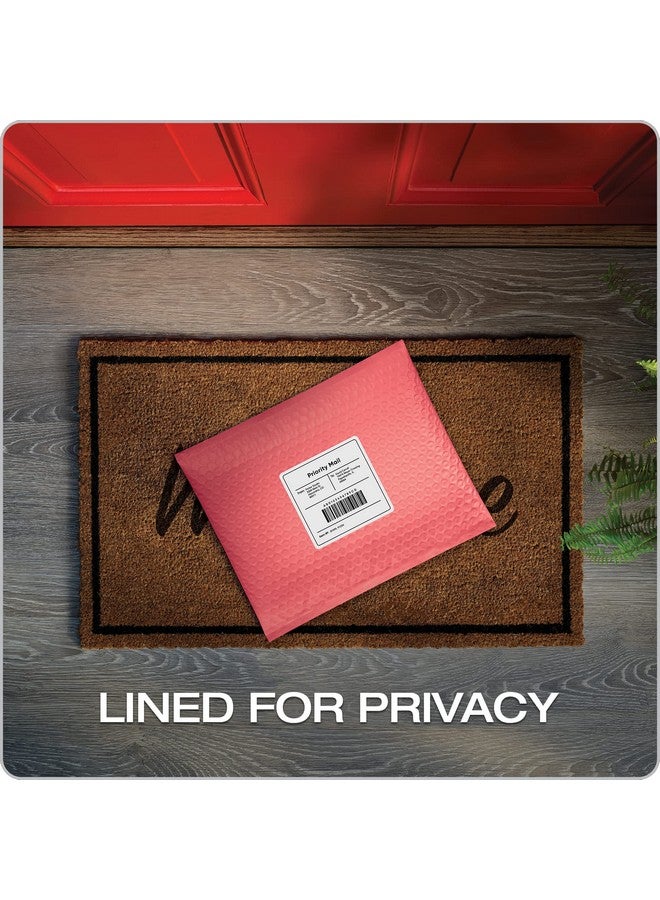 كوالتي بارك فقاعات بريدية 8.25 × 11 مظاريف شحن مقاومة للماء مرجاني بولي مظاريف مبطنة شريط تقشر 25/صندوق (Qua85871) - Image 5