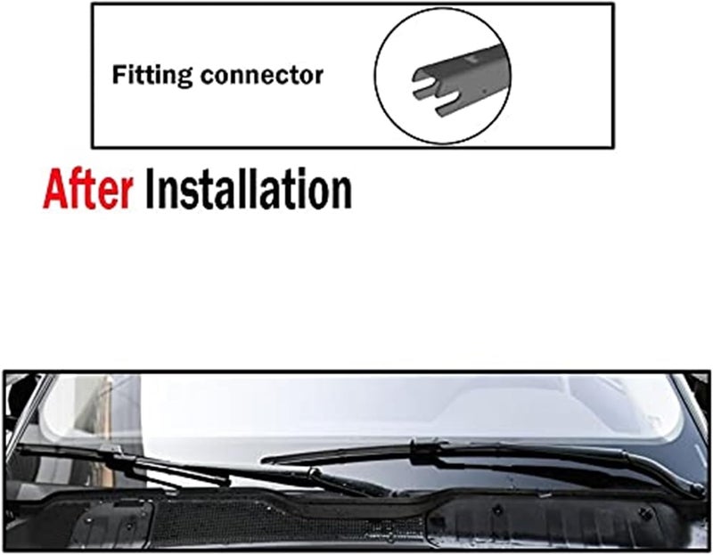 QASULER Front Wiper Blades for Lexus NX Series - Image 3