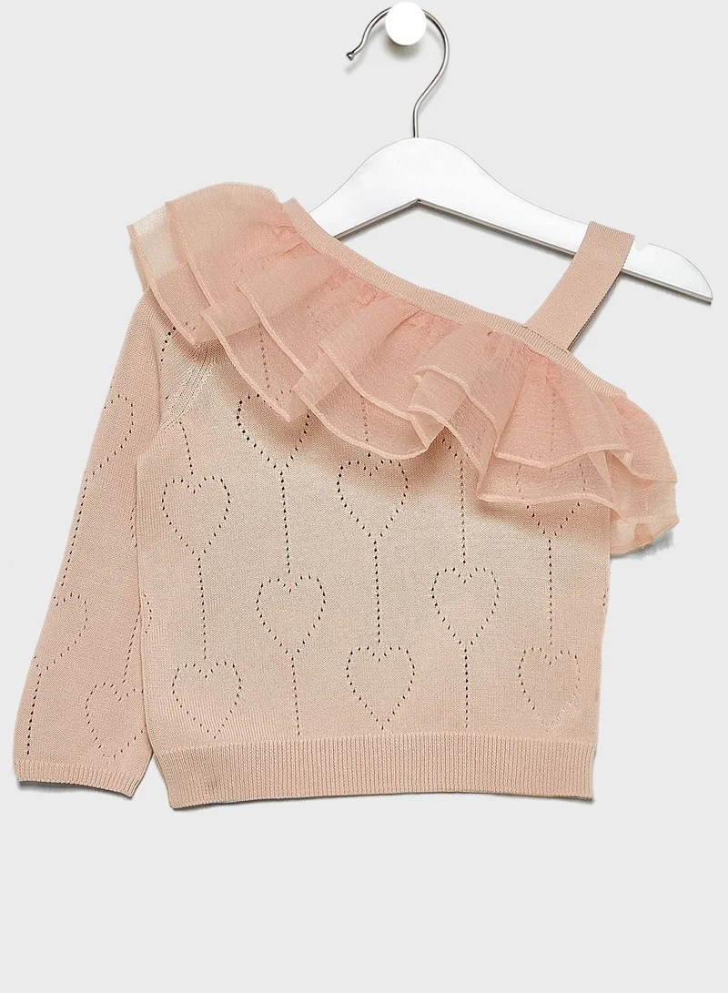 RIVER ISLAND Infant Knitted Top + Rara Skirt Set