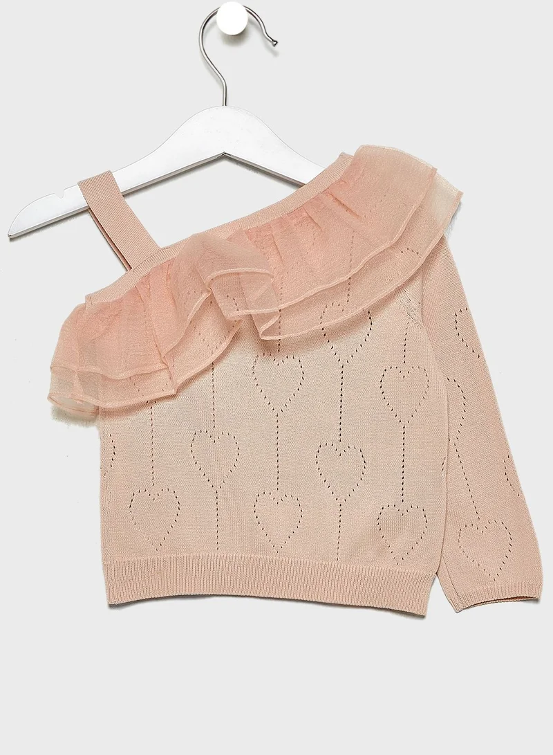 RIVER ISLAND Infant Knitted Top + Rara Skirt Set