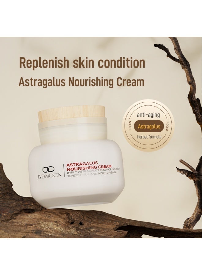 LYDIMOON Astragalus Nourishing Cream | Anti-Aging Repair, Fade Lines, Brighten & Moisturize 50g - Image 2