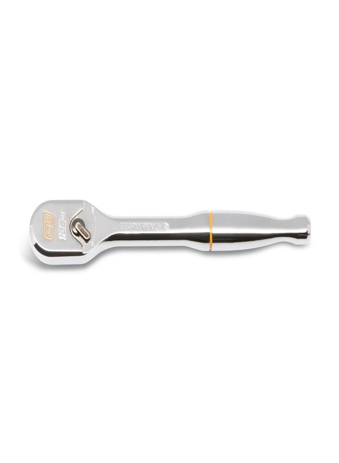 GEARWRENCH 1/4" Drive 120XP Full Polish Chrome Teardrop Ratchet | 81011XP - Image 1