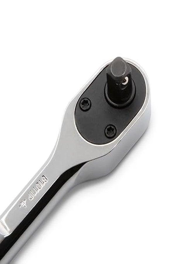 GEARWRENCH 1/4" Drive 120XP Full Polish Chrome Teardrop Ratchet | 81011XP - Image 3