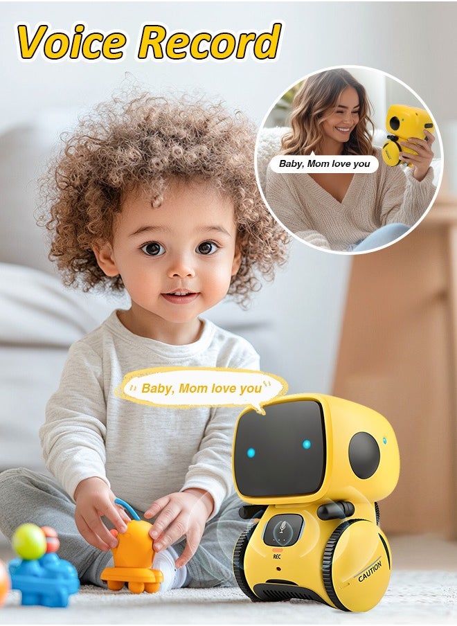 spa luxetique - Kids Robot Toy, Smart Talking Robots Intelligent Partner and Teacher with Voice Control and Touch Sensor, Singing, Dancing, Repeating, Gift for Boys and Girls of Age 3 and Up - Image 1