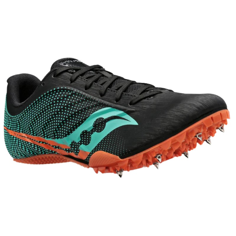 Saucony Women's Spitfire 5 Track Shoe, Black/Cool Mint, 11 - Image 3