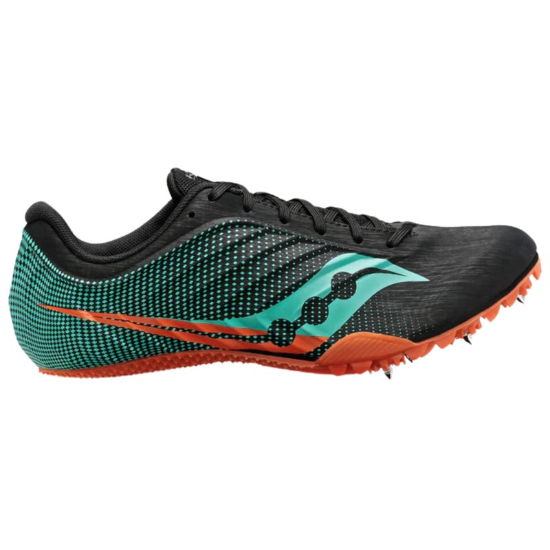 Saucony Women's Spitfire 5 Track Shoe, Black/Cool Mint, 11 - Image 2