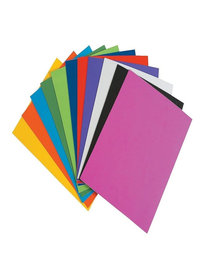 ESCAPER EVA Foam Sheet for Craft and Projects, A4 Size, 1mm Thick, Assorted Colours, Non-Adhesive Foam Sheets for DIY, Scrapbooking, Art and School Crafts (Pack Of 10) - Image 1