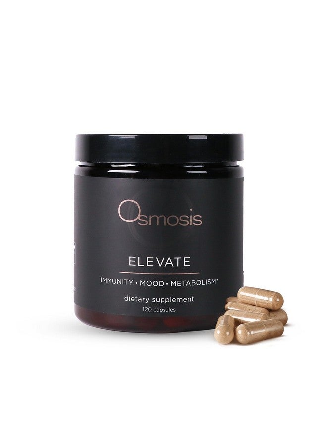 OSMOSIS Elevate Immunity, Mood, and Metabolism Daily Supplement, Supports Collagen Production and Overall Health, 120 Count - Image 1