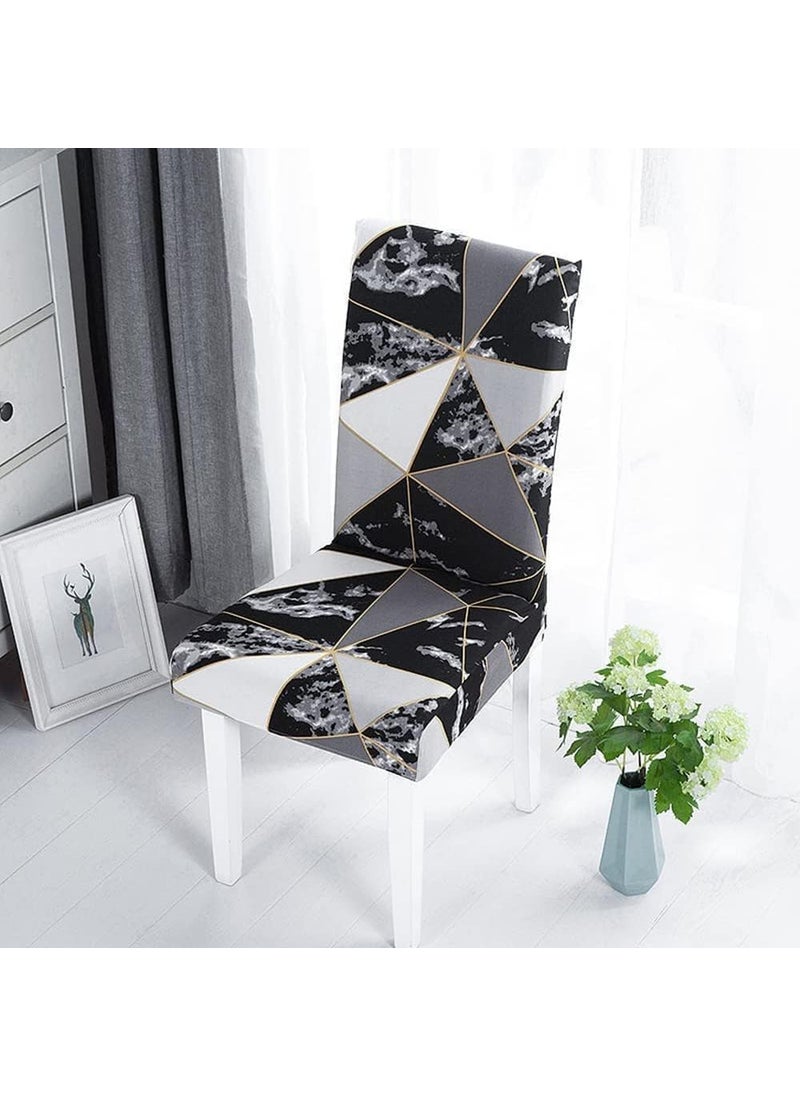 Cloud Search Cloud Search Polyester Dinning Table Chair Cover Stretchable Dining Table Cover Removable Washable Chair Cover Seat Protector Slipcover  - Image 2