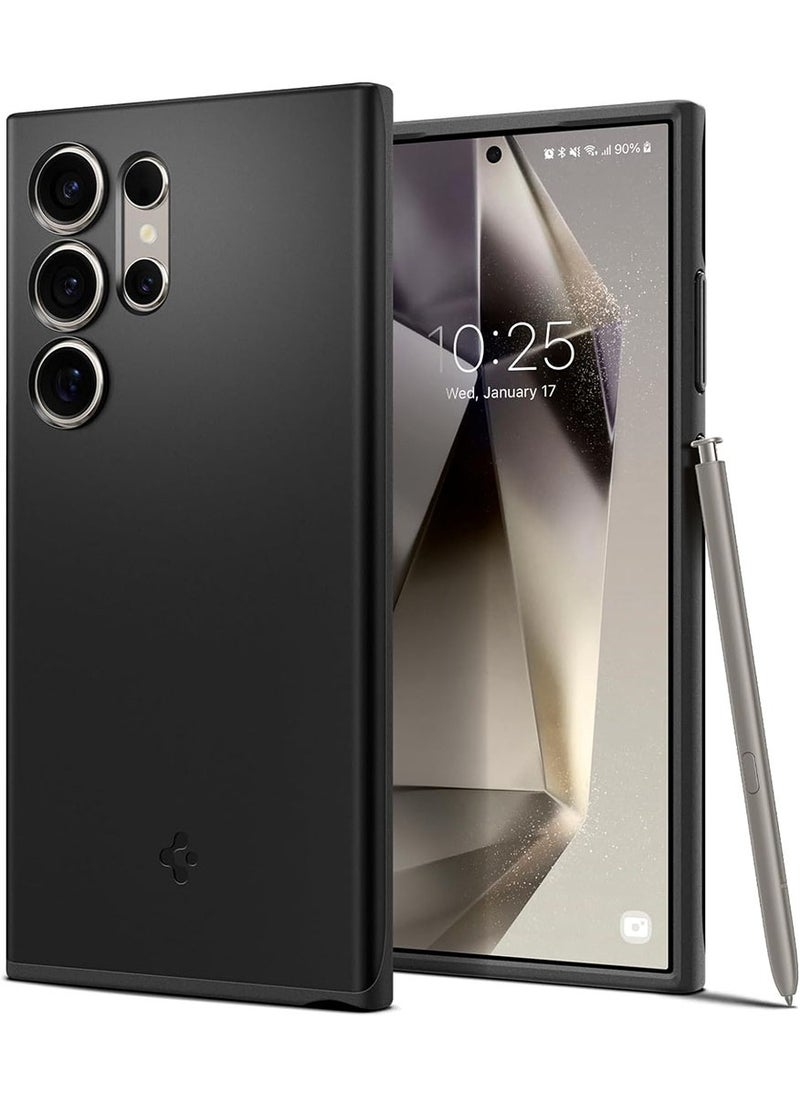 Spigen Thin Fit for Samsung Galaxy S24 ULTRA case cover (2024) - Black  - Image 1