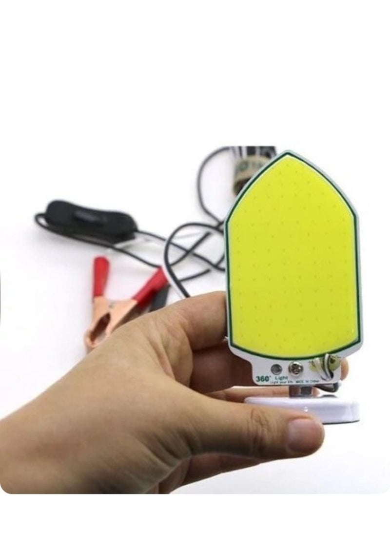 إيجيل مصباح تخييم LED محمول، مصباح كشاف للطرق الوعرة، قاعدة مغناطيسية، مصباح طوارئ LED منزلي بتقنية COB - Image 2