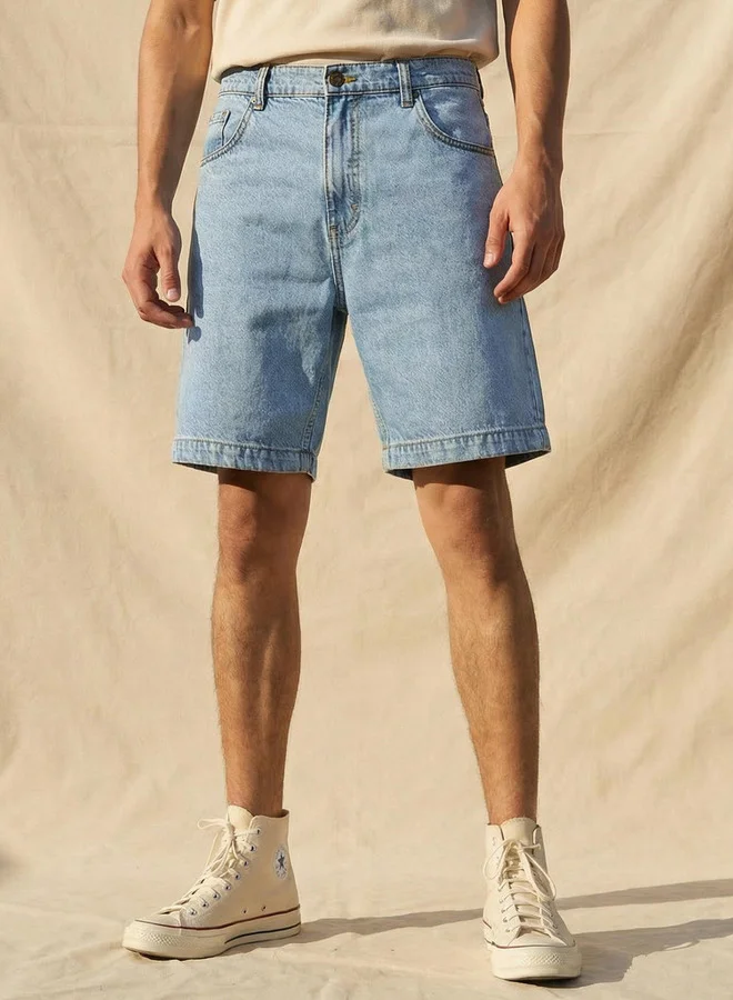Lee Cooper Lee Cooper Ryan Men Regular Fit Shorts Cotton