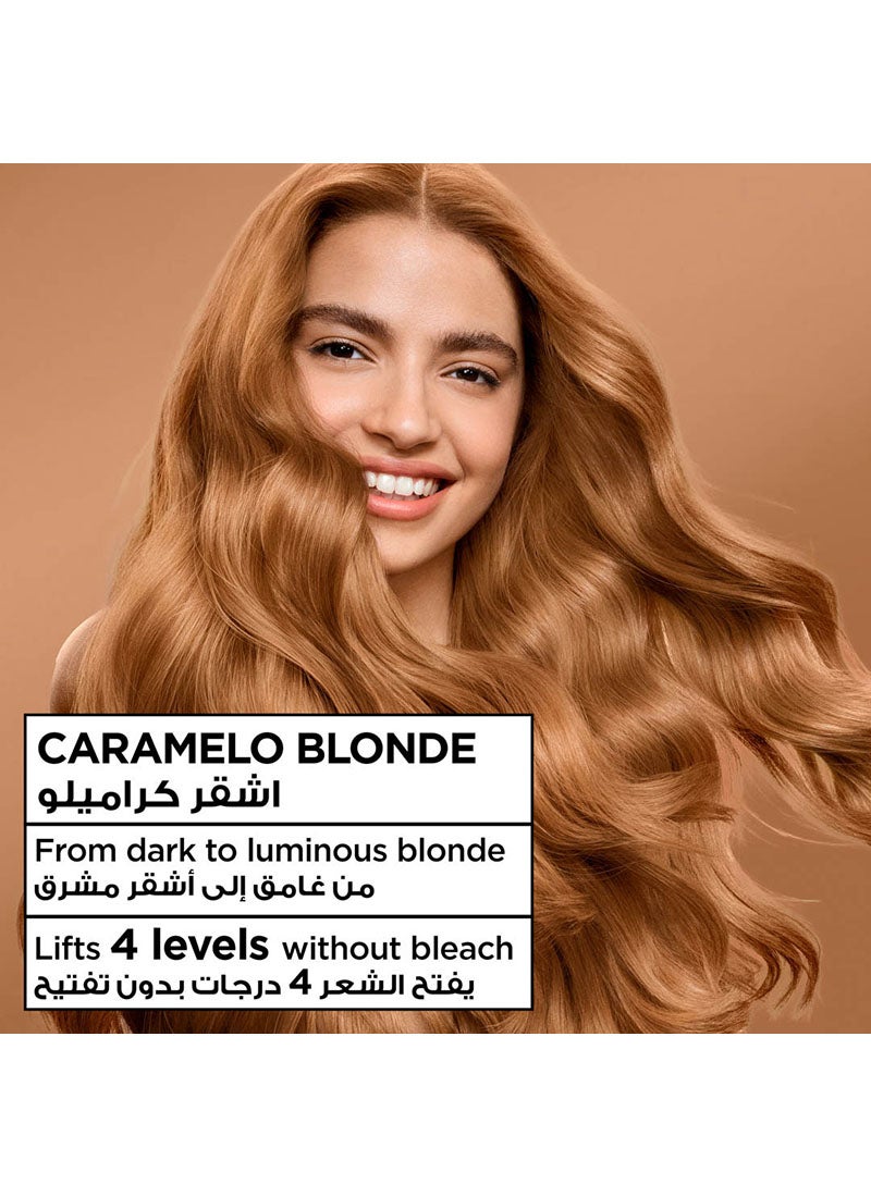 غارنييه كولور ناتشرلز أشقر كراميلو, أشقر عسلي 8.31 أشقر للشعر الداكن - Image 2