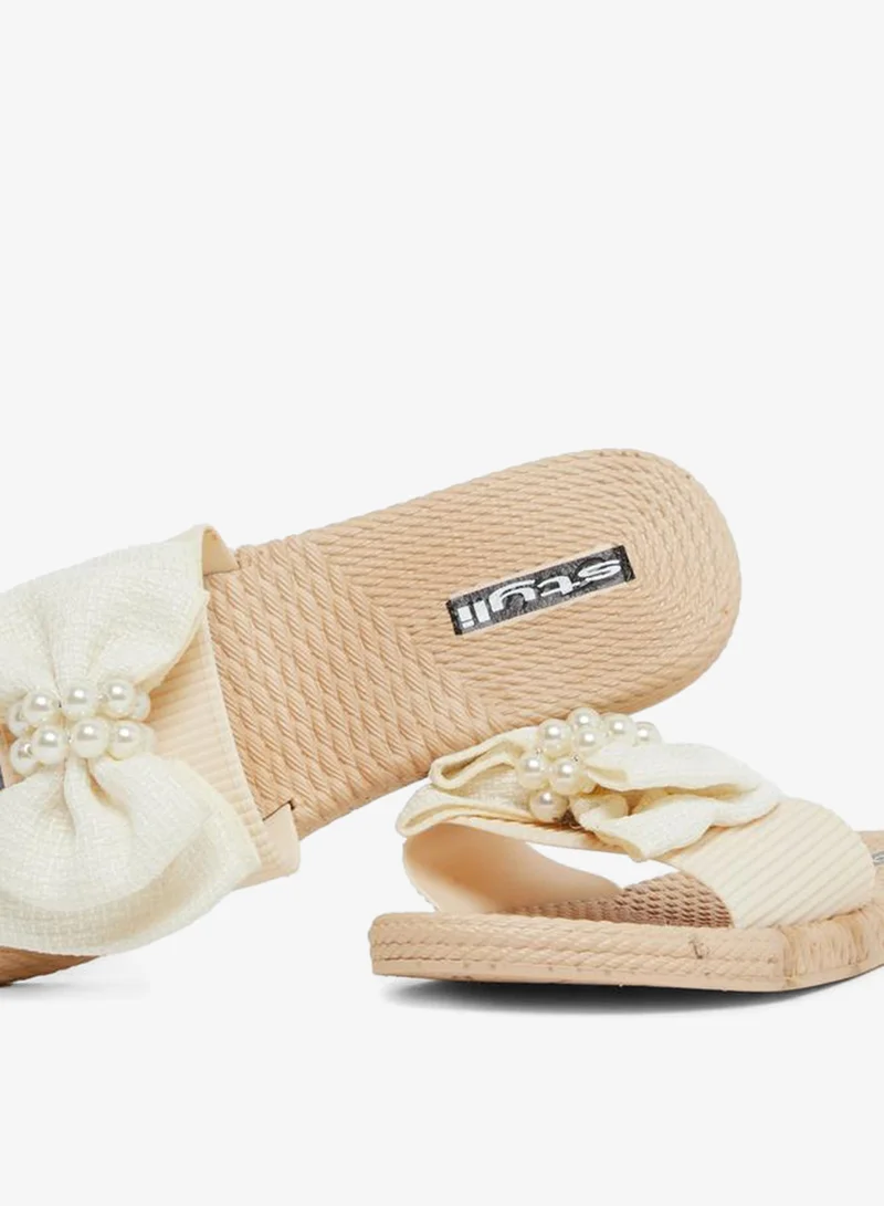 Styli Styli Beaded Bow Detail Slides