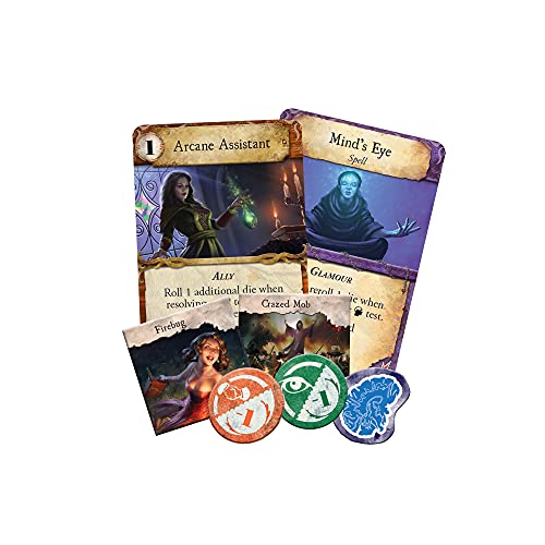 Asmodee Eldritch Horror Signs of Carcosa Board Game EXPANSION - Embrace Madness and Battle the Unspeakable, Mystery Game for Adults, Ages 14+, 1-8 Players, 2-4 Hour Playtime - Image 2