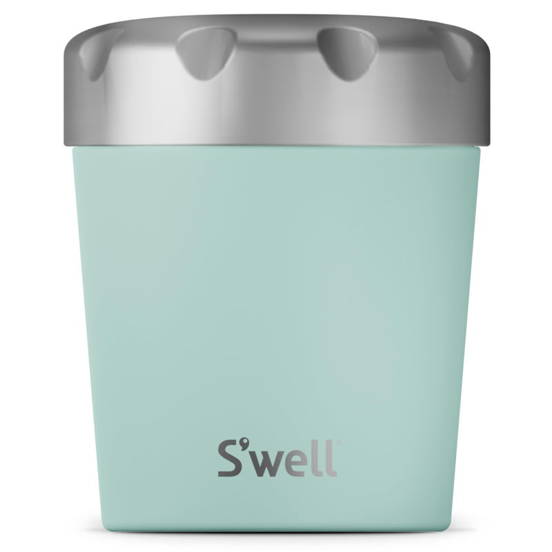S'well S'well Stainless Steel Ice Cream Chiller  16oz  Mint  Triple Layered Vacuum Insulated Container Keeps Ice Cream Frozen For Up To Four Hours  BPA Free  - Image 1