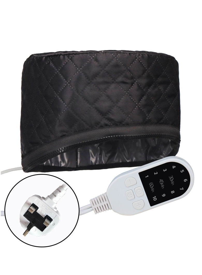 Generic Hair Steamer for Natural Hair Home Use w/10-level Heats Up Quickly, Heat Cap for Deep Conditioning - Thermal Heat Cap for Black Hair, Great for Deep Conditioner (Black) - Image 5