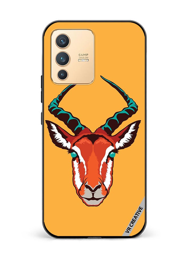 VR CREATIVE Protective Case Cover For Vivo V23 5G Arabian Oryx Design Multicolour - Image 1