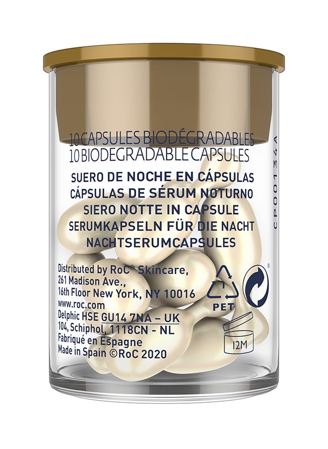 RoC - Retinol Correxion Line Smoothing Night Serum Capsules 10Ct - Image 1