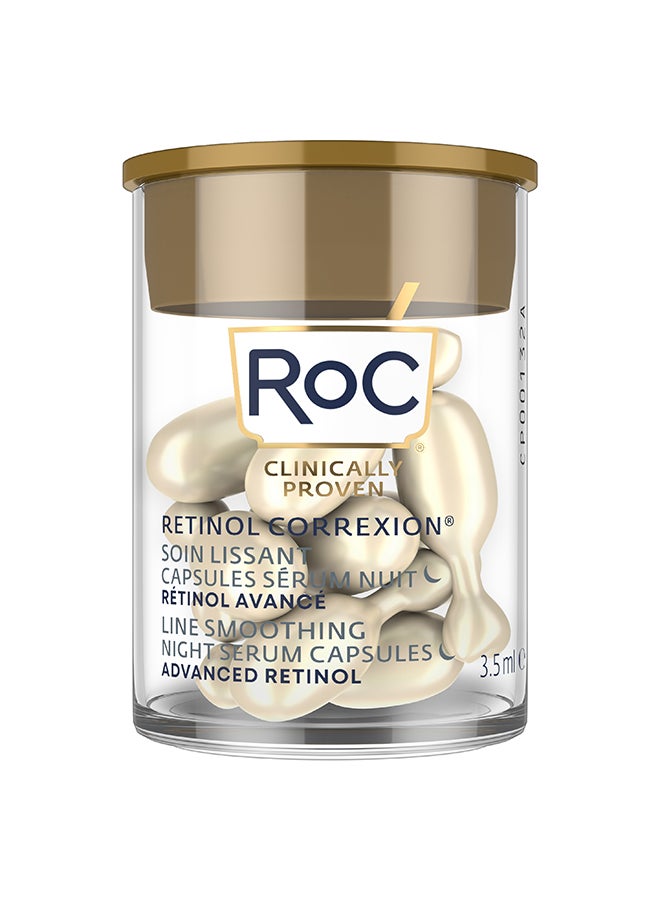 RoC - Retinol Correxion Line Smoothing Night Serum Capsules 10Ct - Image 1