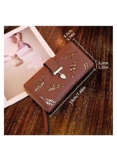Generic Wallet for Women Long Slim Minimalist Wallet Ladies Women Purse Large Capacity Pu Leather Credit Card Holder  - Image 2