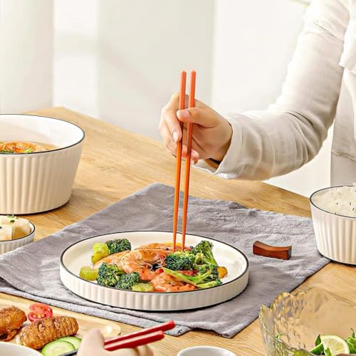 INKULTURE 05 Pair Fiber Glass Chopsticks, Dishwasher Safe Chopstick, Reusable Non-Slip Chopsticks | Multicolor | Lightweight & Easy to Use - Image 5