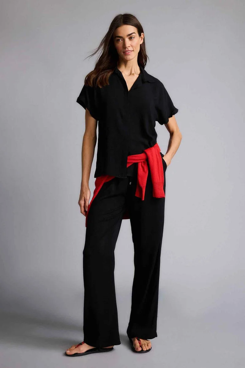 ديفاكتو Wide Leg Wide Leg With Pockets Belmando Trousers