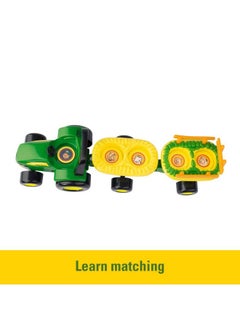 TOMY John Deere Animal Sounds Hayride Musical Tractor Toddler Toys Includes Farmer Figure Tractor And 4 Farm Animals Girls And Boys Ages 12 Months And Up  - Image 5