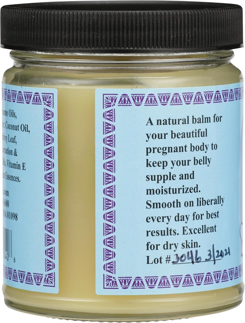 Wise Ways Herbals Beautiful Belly Balm - 8 oz Natural Moisturizing Cream for Pregnant Skin - Image 2