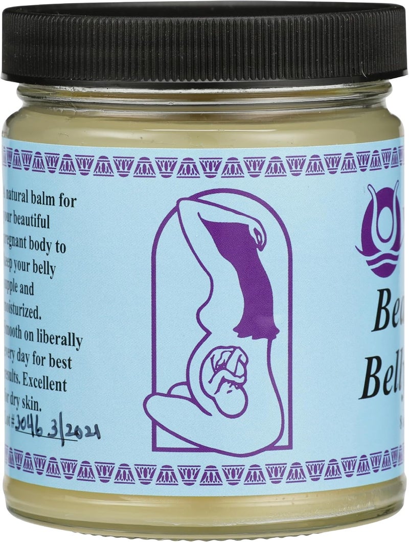 Wise Ways Herbals Beautiful Belly Balm - 8 oz Natural Moisturizing Cream for Pregnant Skin - Image 4