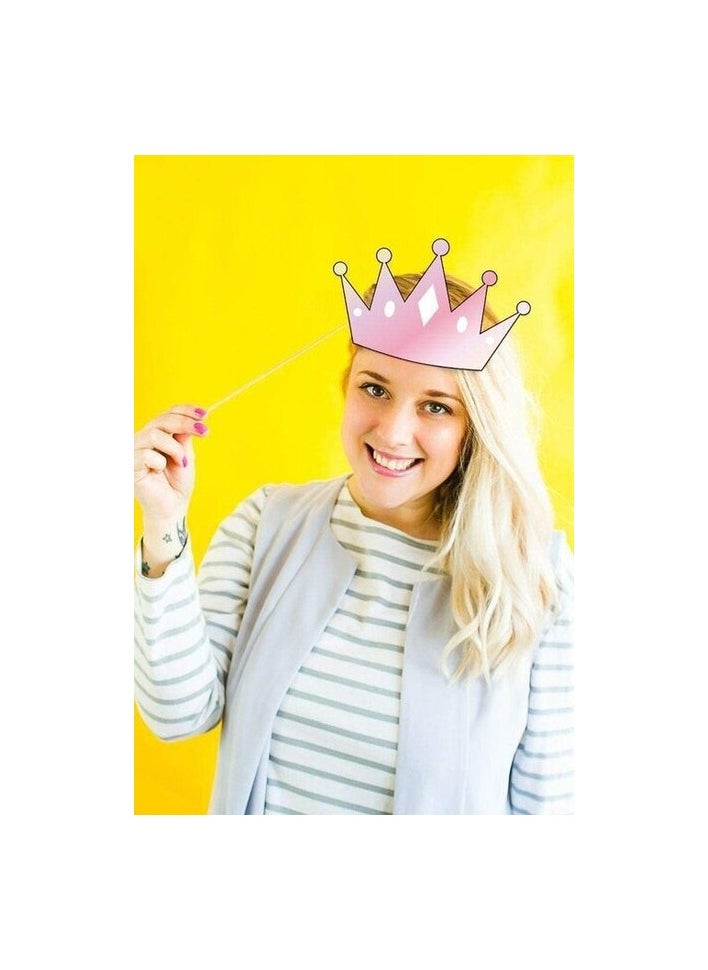 PROMASS - 29Pcs/Set Photo Props Birthday Party Unicorn Photo Booth Props Unicorn Party Supplies Funny Rainbow Unicorn Pegasus Photo Props For Unicorn Baby Shower Birthday Party Decoration Favors Supplies - Image 1