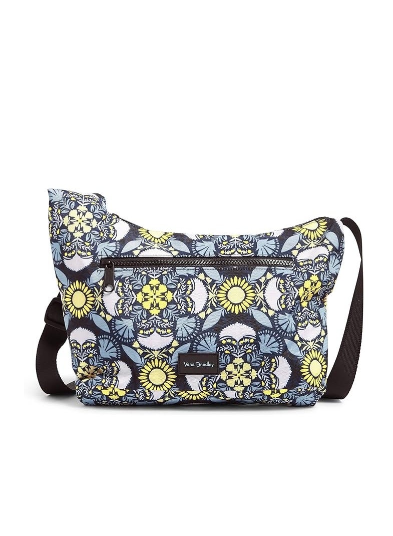 Vera Bradley womens Recycled Lighten Up Reactive Crossbody Sling Purse Crossbody Purse - Image 1