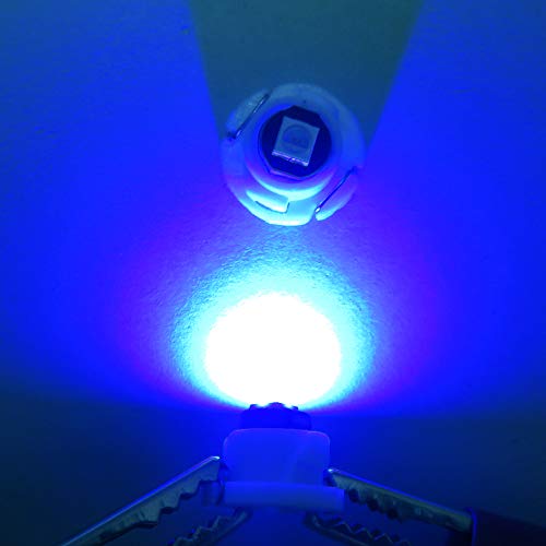 WLJH Extremely Bright Blue Instrument Cluster Panel Gauge Dash Bulbs + Climate Control Lights + Clock Light Led Kits for Lexus IS300 2001-2005, Pack of 12 - Image 4