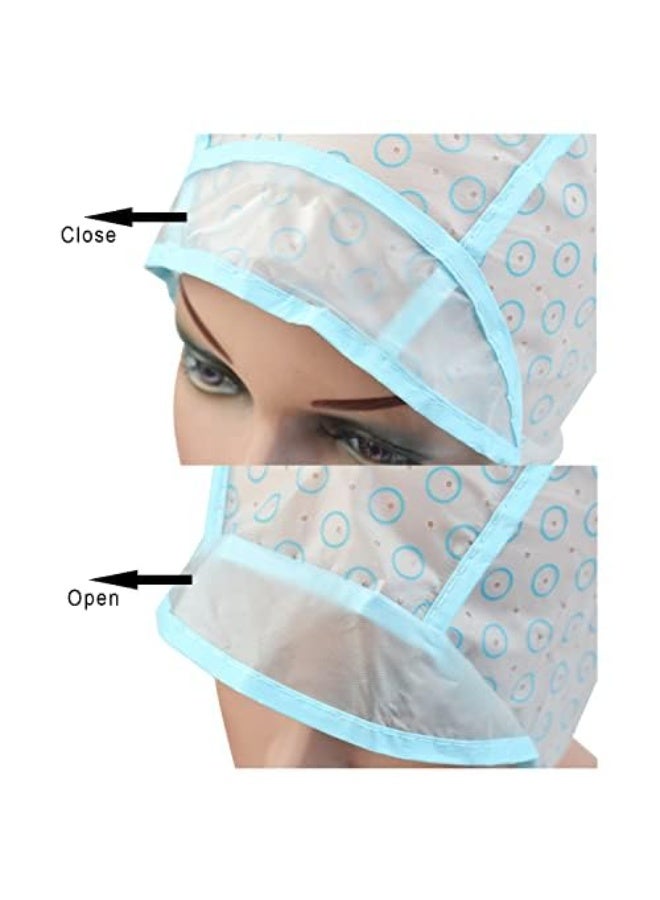 yantaisiyu Hair Coloring Kit Highlight Cap Hair Coloring Dye Cap Frosting Cap with Plastic Crochet Hook for Dyeing Hairdressing (1 Pc) - Image 2