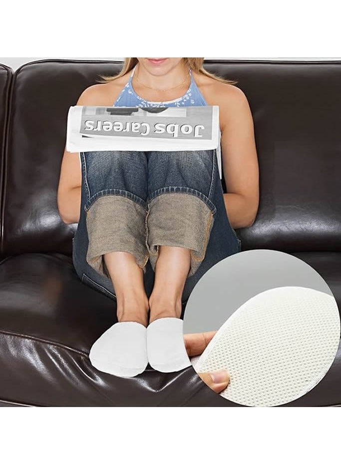 40 Pairs Spa Slippers Multipack Disposable White Slipper Velvet Closed Toe for Women Men Guest Home Travel Hotel Party  - Image 5